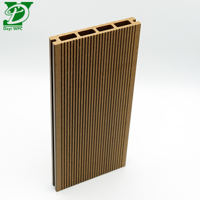 3D 엠보스 WPC 홀드 데킹 외관 바닥