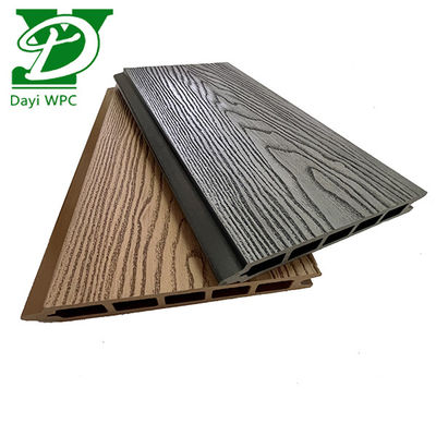 Waterproof Rich Colors And Patterns Deep Embossed WPC Fence